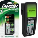 Зарядное устройство ENERGIZER Mini AAA R3 AA R6 + 2 батарейки типа AA 2000 мАч