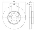 DISQUES MIKODA 2425 GT VOLVO S60 I 00R- AVANT 285MM photo 2 - milautoparts-fr.ukrlive.com