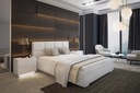 Čalúnená posteľ SARA SLIM 160x200 cm KONTAJNER Farba nábytku biela