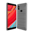 PUZDRO IPAKY BRUSHED+SKLO 5D FULL XIAOMI REDMI S2 Farba čierna