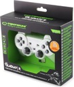 Gamepad Bezdrôtový ovládač Pad 2.4GHz PC PS3 White Vibrácie Model Gladiator