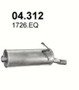 SILENCER END CITROEN XSARA PICASSO 04.312 photo 1 - milautoparts-fr.ukrlive.com