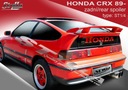 Спойлер спойлер для Honda CRX hb MK2 10/1987--