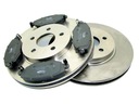 DISCS X2 + PADS FRONT FORD MONDEO III MK3 2000- 