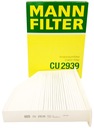 FILTRE DE CABINE MANN CU2939 VW AUDI SEAT SKODA photo 6 - milautoparts-fr.ukrlive.com