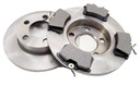 DISCS 2 PCS. + PADS AUDI SKODA A3 8L VW GOLF IV 4 OCTAVIA FABIA REAR photo 1 - milautoparts-fr.ukrlive.com