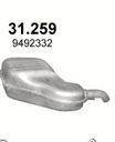 SILENCER END VOLVO S80 31.259 photo 1 - milautoparts-fr.ukrlive.com