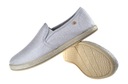 Trblietavé tenisky Slip ON ESPADRYLE ht63 sivé r39 Kolekcia LŚNIĄCE Trampk ESPADRYLE SZARE