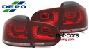 LAMPS REAR VW GOLF 6 VI R32 36 08- LED DIODOWE CB photo 3 - milautoparts-fr.ukrlive.com