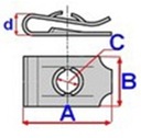 10X CLAMP PROTECTION ENGINE BMW 5 E39 BMW 7 E38 photo 7 - milautoparts-fr.ukrlive.com