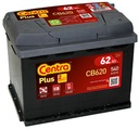 AKUMULATOR CENTRA PLUS 62 AH , 540 A , CB 620