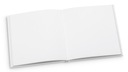 Белая гостевая книга BAZA своими руками и белые шитые открытки, идеально подходящие для УФ-ПЕЧАТИ