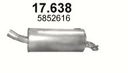 SILENCER END OPEL ZAFIRA B 17.638 photo 1 - milautoparts-fr.ukrlive.com