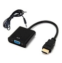 АДАПТЕР АДАПТЕР-ПРЕОБРАЗОВАТЕЛЬ ИЗ HDMI В VGA+АУДИО