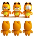 PENDRIVE 128 GB GARFIELD SŁODKI KOTEK BAJKA Model Garfield Zęby