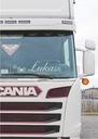 Наклейка с индивидуальной надписью, грузовик XXL