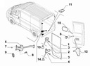 ARRÊT PORTIÈRE ARRIÈRE GAUCHE DUCATO JUMPER BOXER 06- 1613353880 photo 2 - milautoparts-fr.ukrlive.com