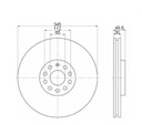 0280/ATM DISC HAM.PRZ. AUDI A3 8P1 345X30MM 0280 photo 2 - milautoparts-fr.ukrlive.com