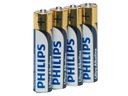 Batérie PHILIPS Alkalické AAA 4 ks Symbol batérie AAA (R3)
