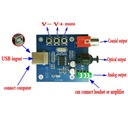USB DAC PCM2704, COAXIAL, OPTICAL, + KABEL USB ! Model pcm2704
