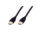 USB-USB кабель Digitus AK-300100-030-S черный 3 м