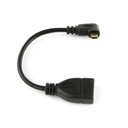 Угловой переходной кабель HDMI-micro-HDMI, ПРАВЫЙ, 16 см