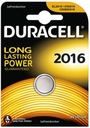 Литиевые батарейки Duracell CR 2016 DL2016 3В - 1 шт.