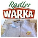 WARKA RADLER BEER серый жилет L шарф FAN