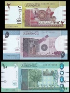 Судан комплект 2+5+10 Pounds 2015 p-71B-72C-73C UNC