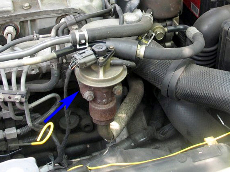 Клапан egr mazda premacy