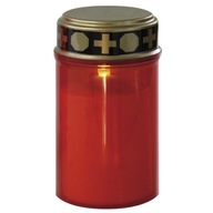 Emos B4601 LED cintorínska sviečka, 2x AA, červená