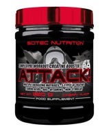 Scitec Attack 2.0 320g kreatín predtréningovka cherry