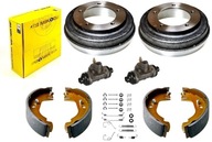 Барабаны колодки цилиндри ford transit 1991-2000 колеса 14'' комплект 254mm