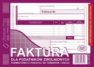 Tlač Faktúra bez DPH A5 203-3E pre oslobodených od dane