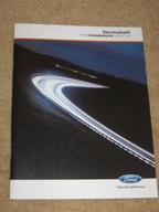 Książka serwisowa gwarancyjna Ford 2011- niemiecka