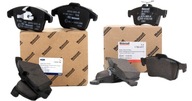 Тормозные колодки, колодки перед+задний ford focus mk2 mk3 ford oe fv - фото