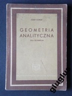 GEOMETRIA ANALITYCZNA GÓRSKI 1953 ROK