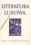 Mazowsze Literatura Ludowa - Julian KRZYŻANOWSKI