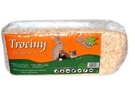 TROCINY Żwirek Naturalne Podłoże dla gryzoni Chomik Mysz Królik 700G 20L