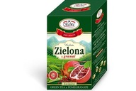 MALWA TEA ZELENÝ ČAJ S GRANÁTOVÝM JABLKOM 20TB OBÁLKY