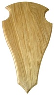 Deska pod paroží jelena, býka - DUB 002j 40x22cm