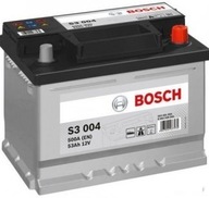 Аккумулятор bosch s3 0092s30041 s3 53ah 500a доставка обмен lodz - фото