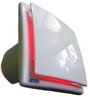 OK Red kúpeľňový ventilátor s LED osvetlením