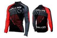 Mikina KELLYS PRO Race dlhý rukáv red - XS