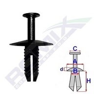 Кліпса пукля розширювач захист колеса, кіл 6mm