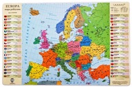 Podkładka - Mapa Polityczna Europy + inne dane ! Dokładna , polski produkt