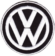 Nášivka Termo nášivky VW Volkswagen čierna