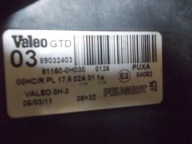 light front front left PEUGEOT 107 05-12