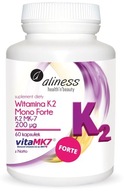 Vitamín K2 MK-7 MONO FORTE 200 ug s Natto Aliness