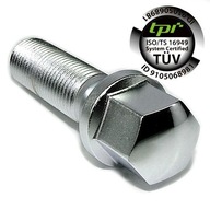 Винти, болты, винты кованый хром, хромом qashqai ii 2 juke bmw opel 12x1,5 27mm - premium tpi 20szt